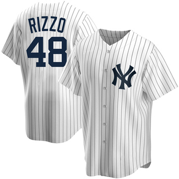 Replica Anthony Rizzo Youth New York Yankees White Home Jersey
