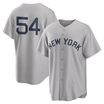 Replica Aroldis Chapman Men's New York Yankees Gray 2021 Field of Dreams Jersey