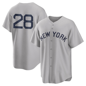 Replica Joe Girardi Men's New York Yankees Gray 2021 Field of Dreams Jersey