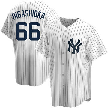 Kyle Higashioka New York Yankees Youth Navy Backer Long Sleeve T