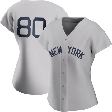 Replica Kyle Zurak Women's New York Yankees Gray 2021 Field of Dreams Jersey