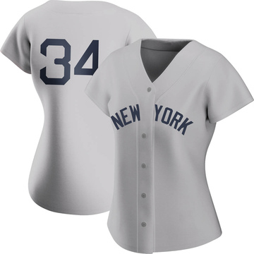 Replica Mel Stottlemyre Women's New York Yankees Gray 2021 Field of Dreams Jersey