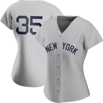 Replica Mike Mussina Women's New York Yankees Gray 2021 Field of Dreams Jersey